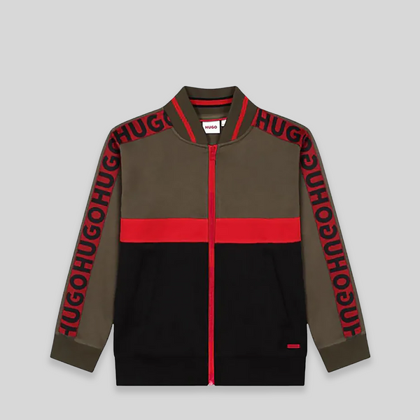 HUGO by Hugo Boss Kids Piqué Logo Track Jacket