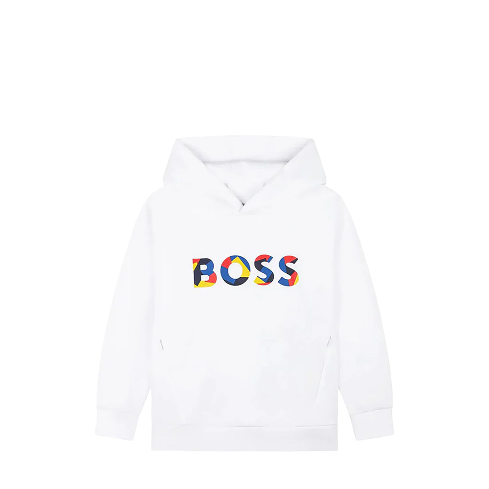 Hugo Boss Kids Multi Color Logo Hoody
