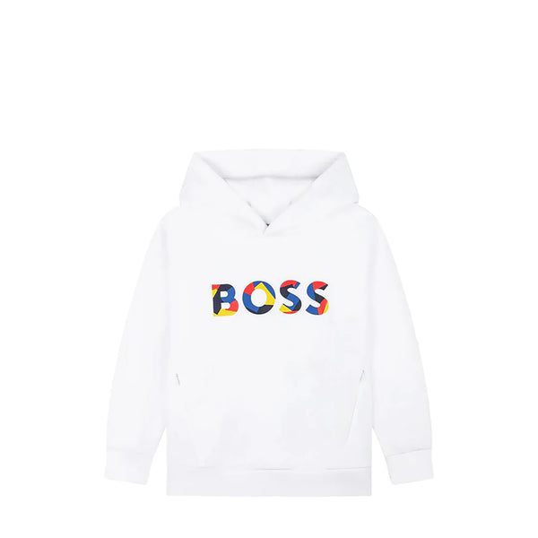 Hugo Boss Kids Multi Color Logo Hoody