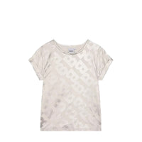 Hugo Boss Kids Girl's Monogram Metallic T-shirt