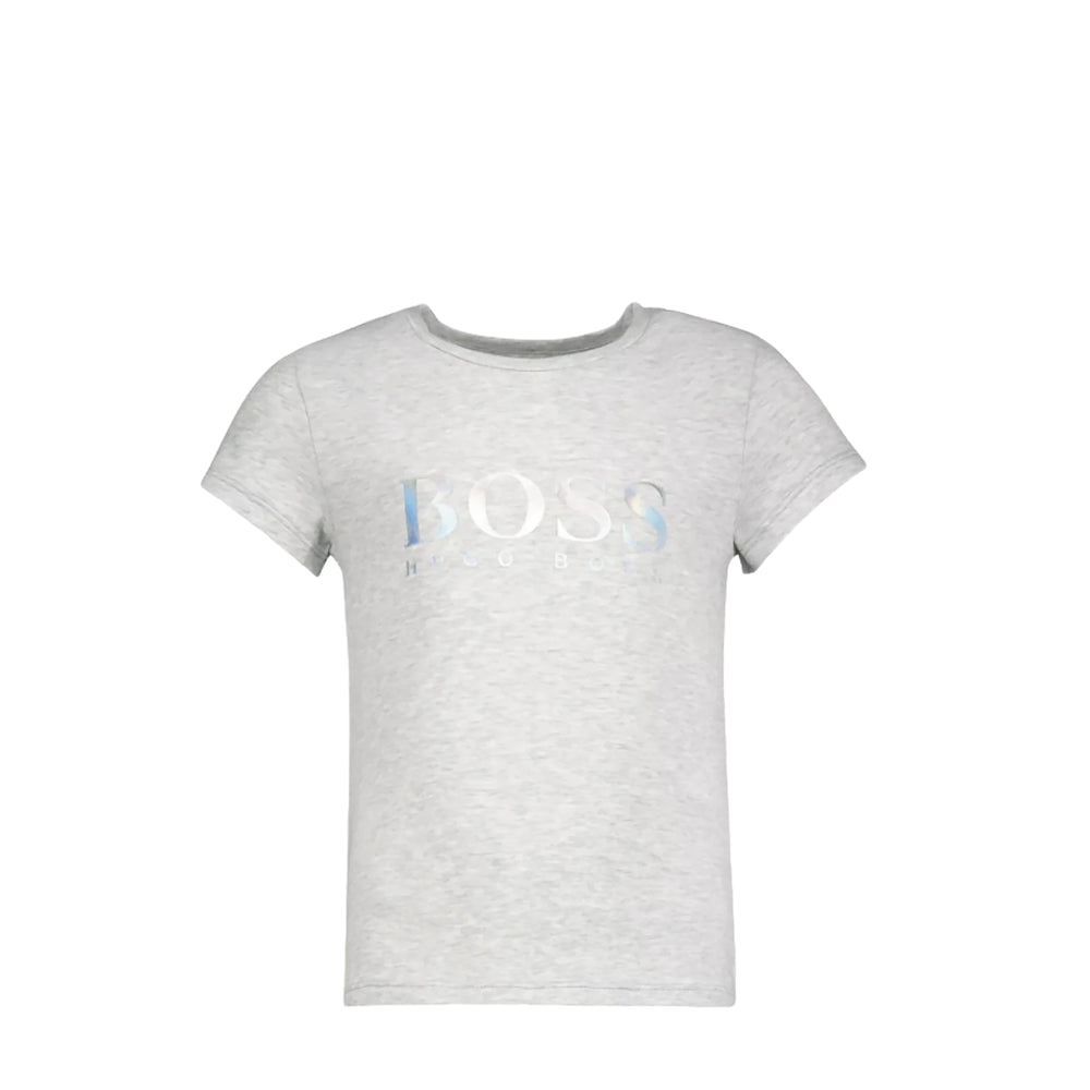 Hugo Boss Kids Iridescent Logo T-shirt