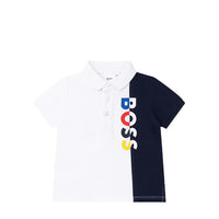 Hugo Boss Kids Toddler's Color-Block Multi Logo Polo