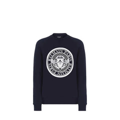 Balmain Kids Paris Coin Logo Sweatshirt
