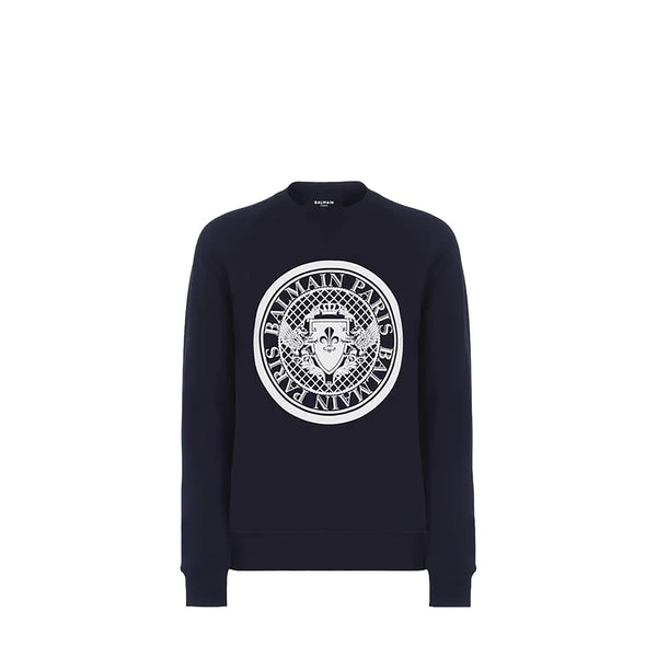 Balmain Kids Paris Coin Logo Sweatshirt