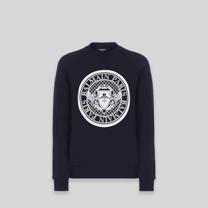 Balmain Kids Paris Coin Logo Sweatshirt
