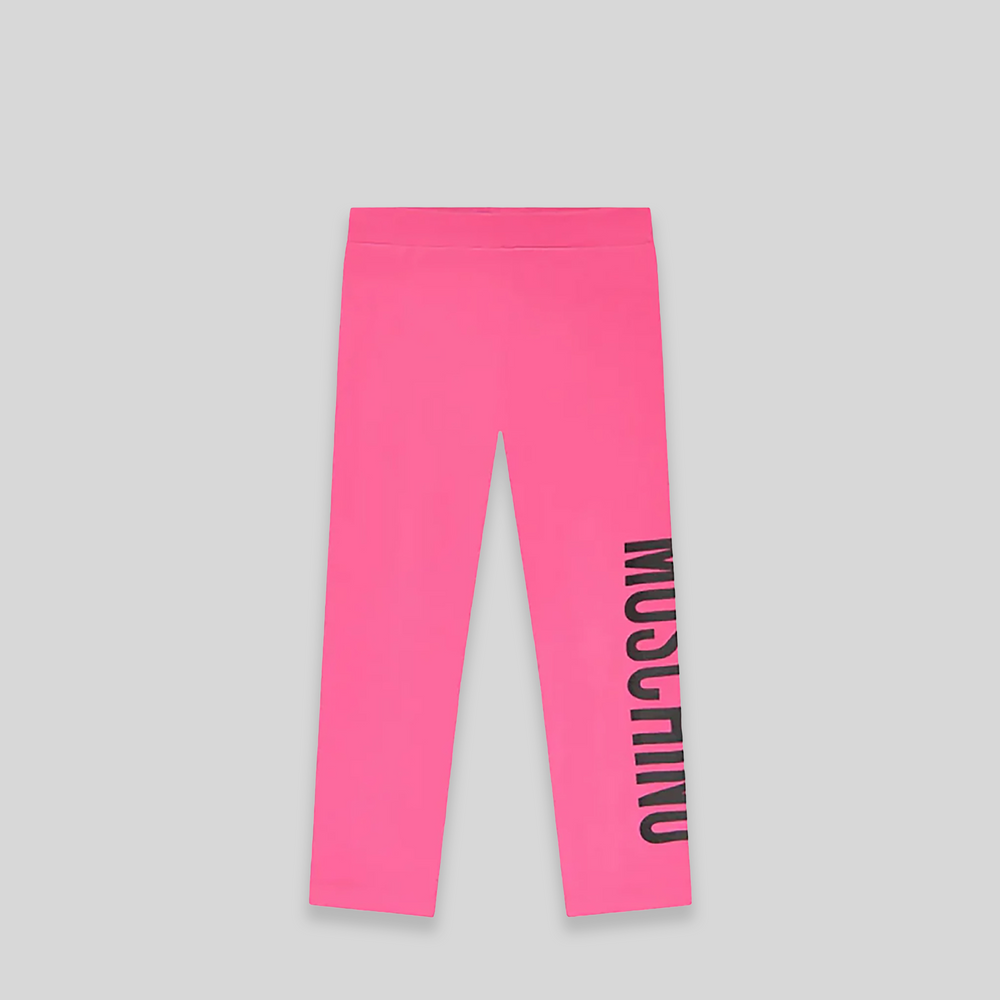 Moschino Kids Girl's Logo Print Leggings