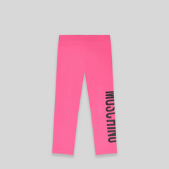 Moschino Kids Girl's Logo Print Leggings