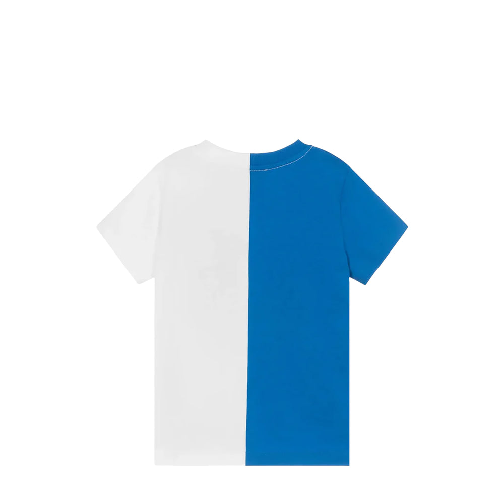Moschino Kids Two-Tone Logo T-Shirt