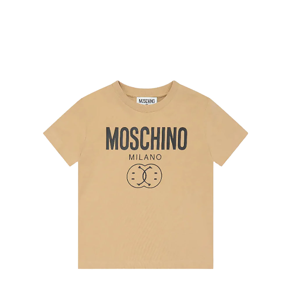 Moschino Kids Milano Logo T-Shirt