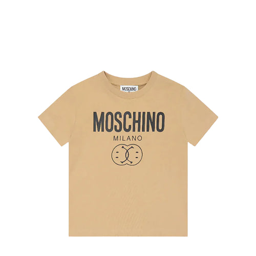 Moschino Kids Milano Logo T-Shirt