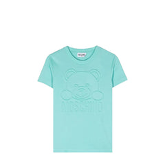 Moschino Kids Embossed Bear Logo T-Shirt