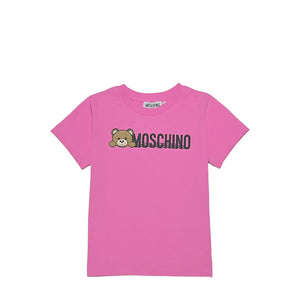 Moschino Kids Teddy Bear Logo T-Shirt