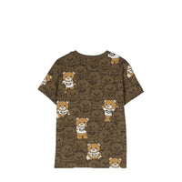 Moschino Kids Multi-Teddy Bear Logo T-Shirt