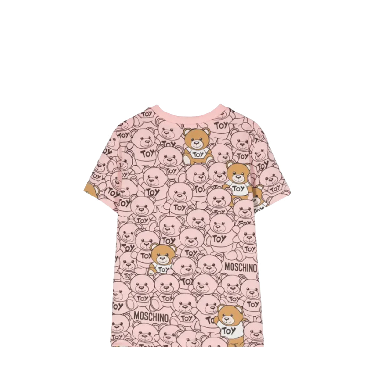 Moschino Kids Multi-Teddy Bear Logo T-Shirt