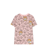 Moschino Kids Multi-Teddy Bear Logo T-Shirt