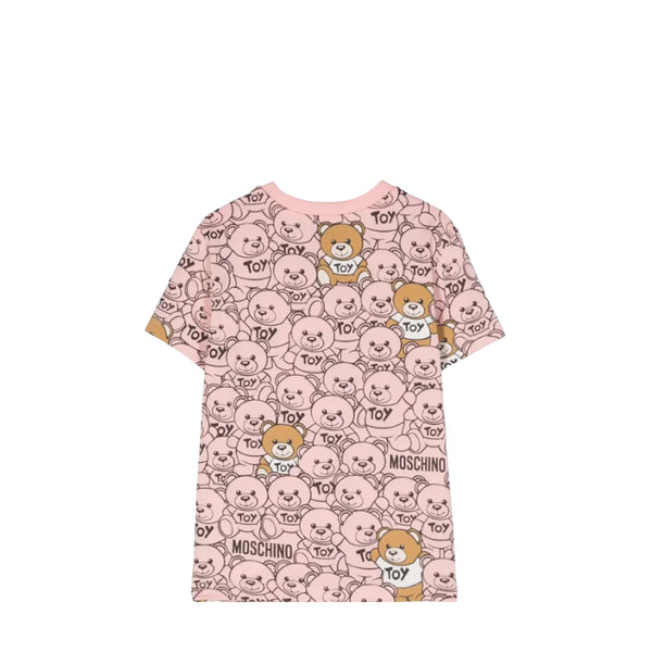 Moschino Kids Multi-Teddy Bear Logo T-Shirt