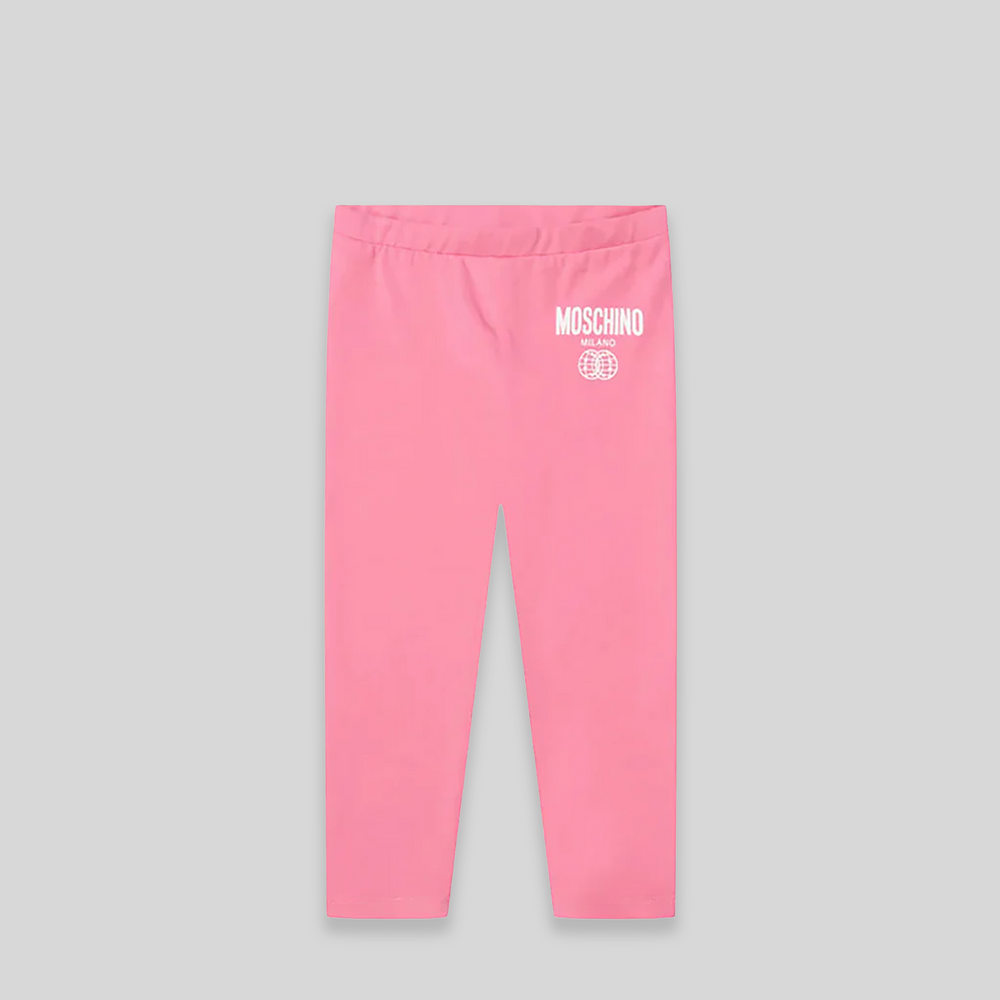 Moschino Kids Smiley Milano Leggings