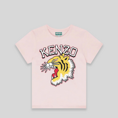 Kenzo Kids Varsity Tiger Logo T-Shirt