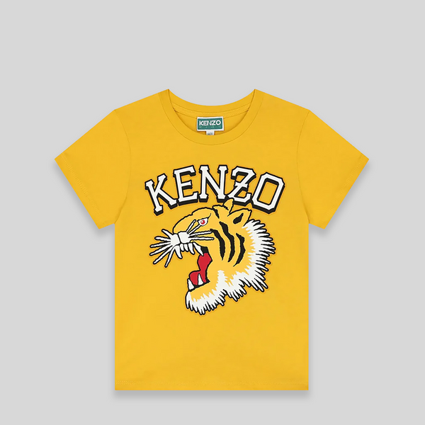 Kenzo Kids Varsity Tiger Logo T-Shirt