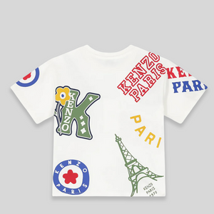 Kenzo Kids Multi-Logo T-Shirt