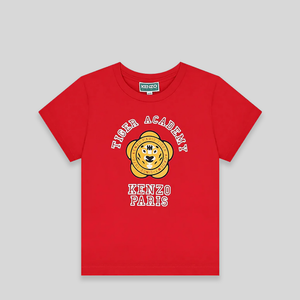 Kenzo Kids Tiger Academy Logo T-Shirt