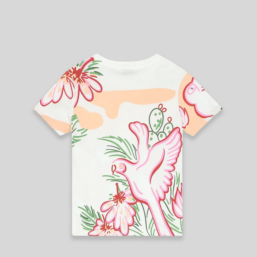 Kenzo Kids Tiger Motifs T-Shirt