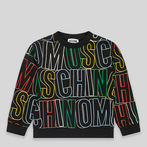 Moschino Kids Colorful Maxi Logo Sweatshirt