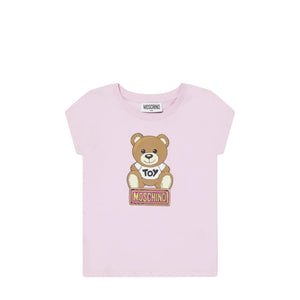 Moschino Kids Teddy Bear Logo T-Shirt