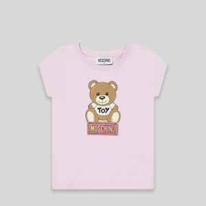 Moschino Kids Teddy Bear Logo T-Shirt