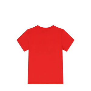 Moschino Kids Circle Shield Logo T-Shirt