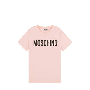Moschino Kids Big Text Logo Cotton T-Shirt