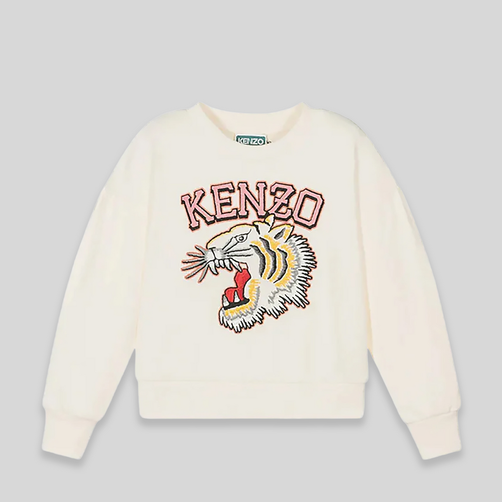 Kenzo Kids Varsity Tiger Fleece Sweatshirt