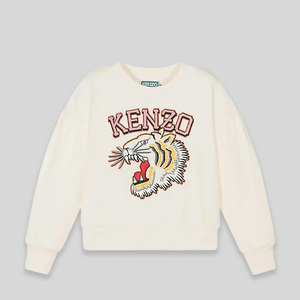 Kenzo Kids Varsity Tiger Fleece Sweatshirt