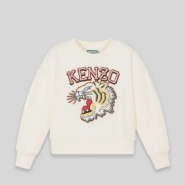 Kenzo Kids Varsity Tiger Fleece Sweatshirt