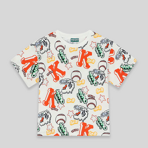 Kenzo Kids Varsity Multi-Logo T-Shirt