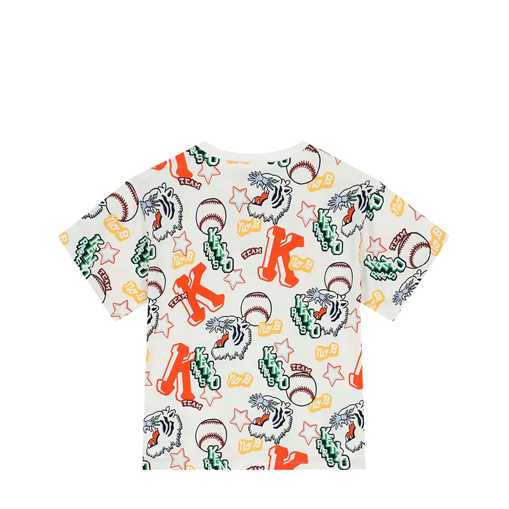 Kenzo Kids Varsity Multi-Logo T-Shirt