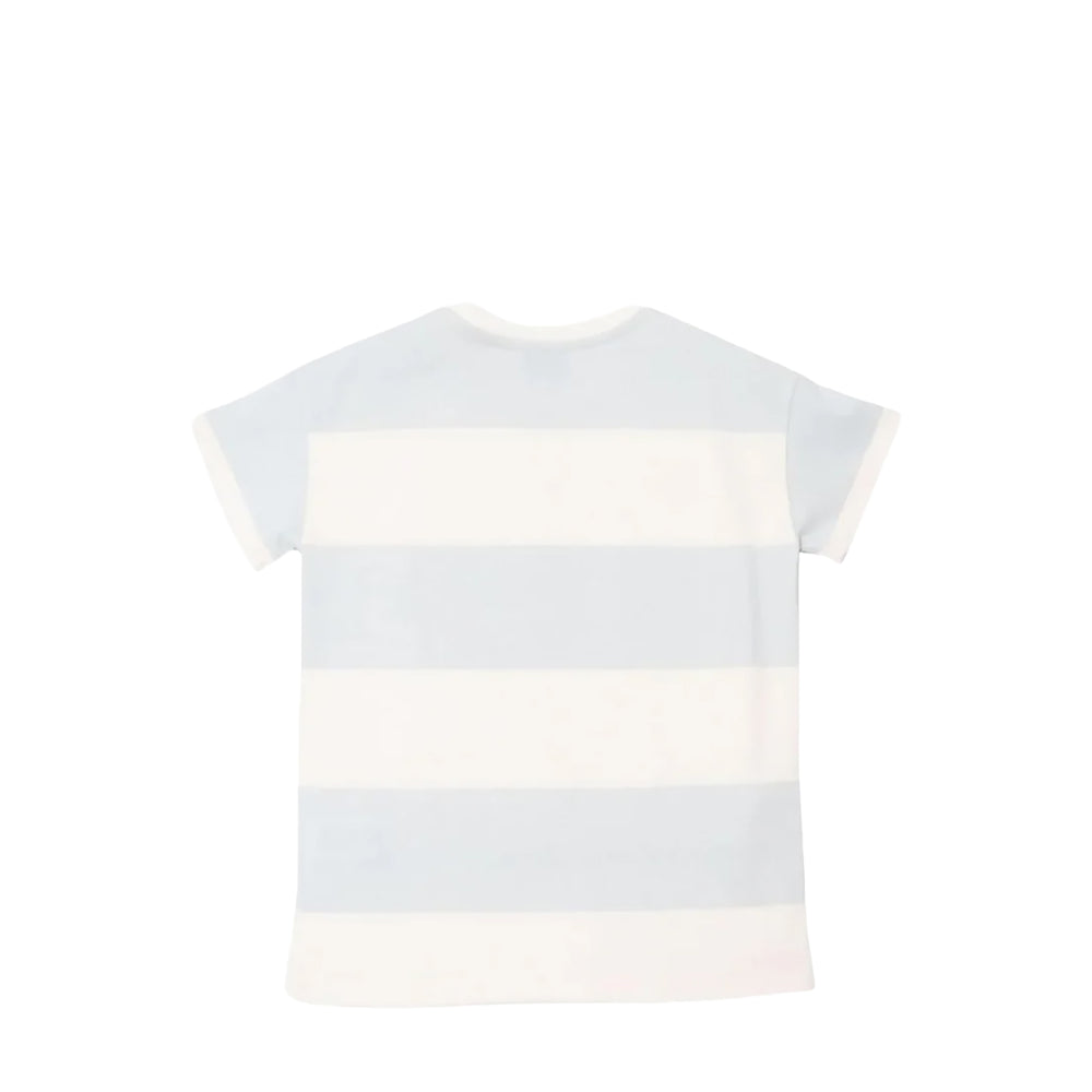 Kenzo Kids Striped Tiger Logo T-Shirt
