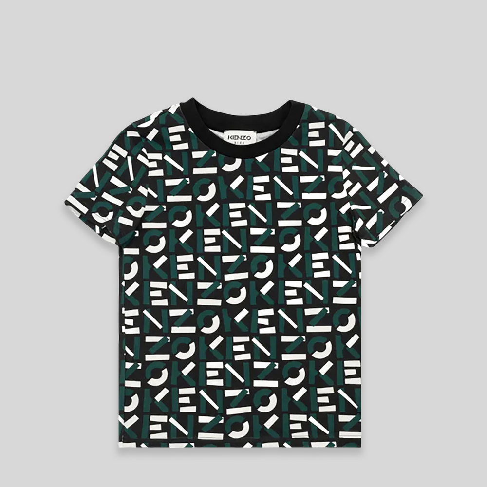 Kenzo Kids Monogram Logo T-Shirt