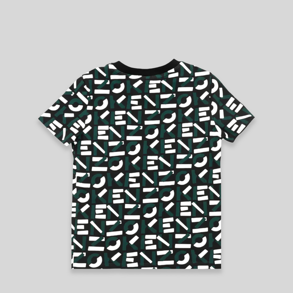 Kenzo Kids Monogram Logo T-Shirt