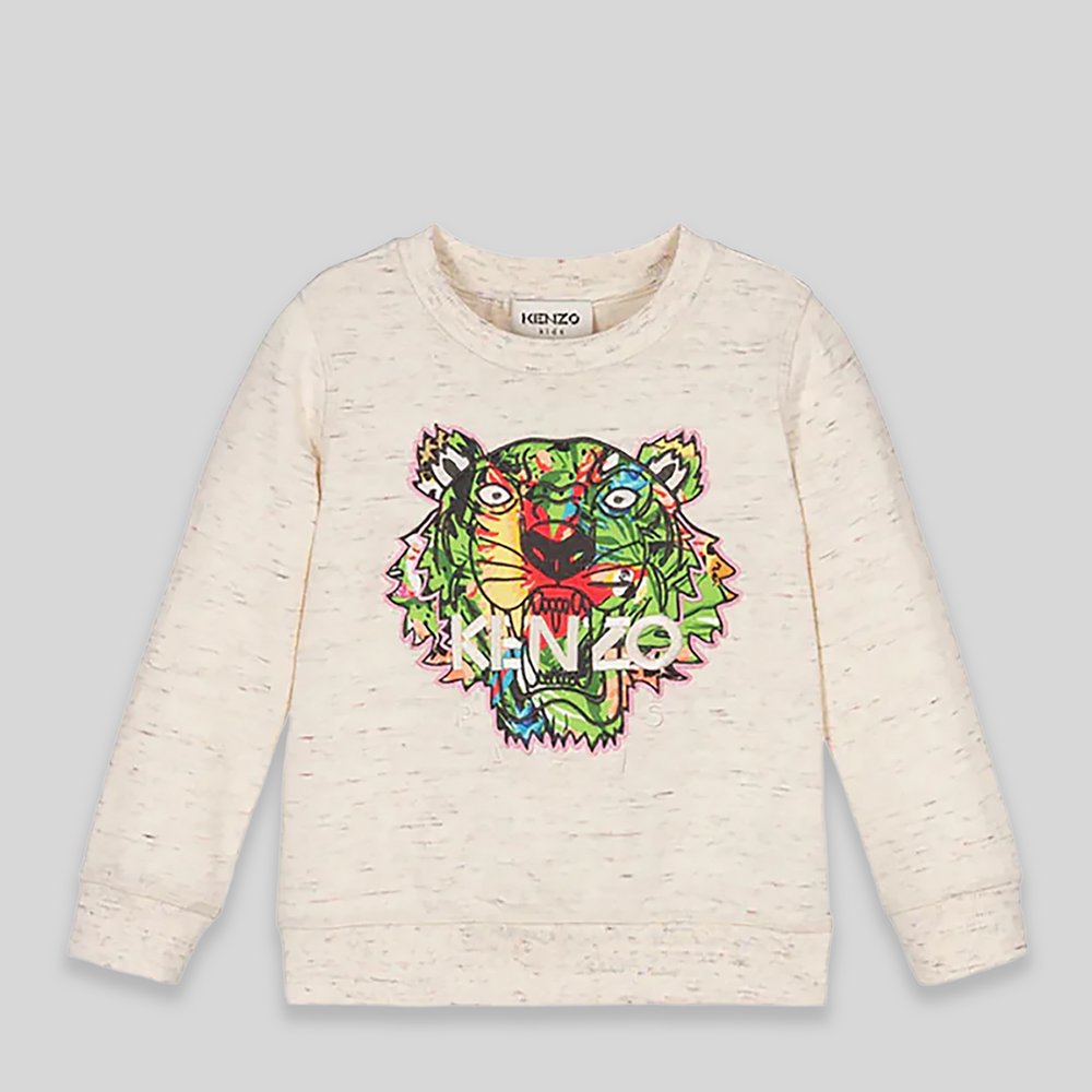 Kenzo Kids Tropical Tiger Logo Sweatshirt