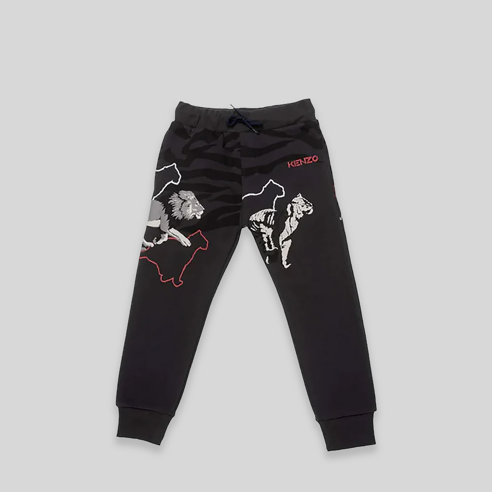 Kenzo Kids Tiger & Lion Logo Sweatpants
