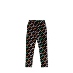 Kenzo Kids Patterned Logo Leggings