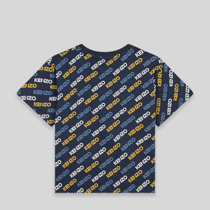 Kenzo Kids All-Over Logo T-Shirt