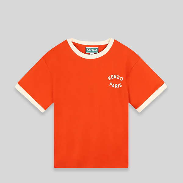 Kenzo Kids Contrast Collar T-Shirt