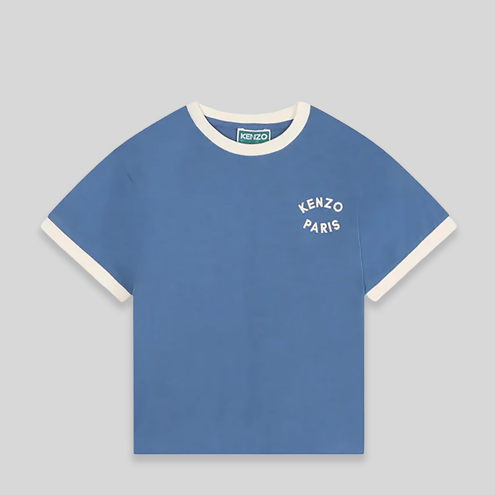 Kenzo Kids Contrast Collar T-Shirt