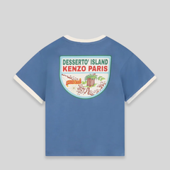 Kenzo Kids Contrast Collar T-Shirt
