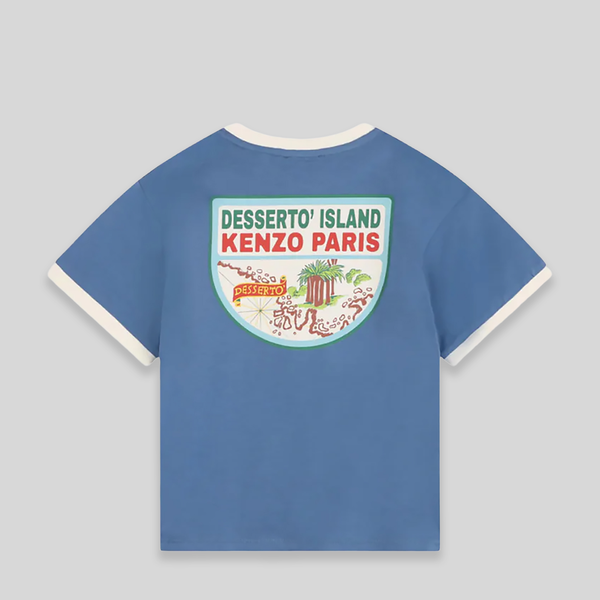 Kenzo Kids Contrast Collar T-Shirt