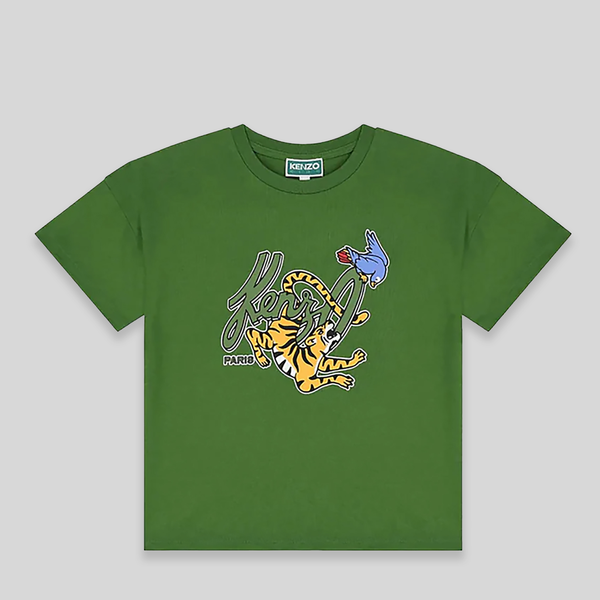 Kenzo Kids Lizard Logo T-Shirt