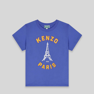 Kenzo Kids Eifel Tower Logo T-Shirt