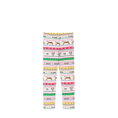 Kenzo Kids Girl's Multi-Logo Striped Leggings